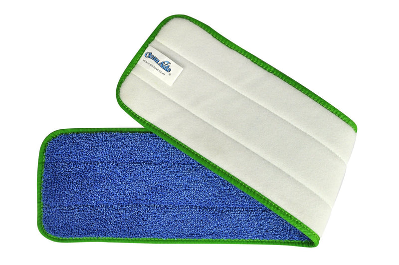 CleanAide All Purpose Twist Yarn Microfiber Mop Pad 24 Inches Green