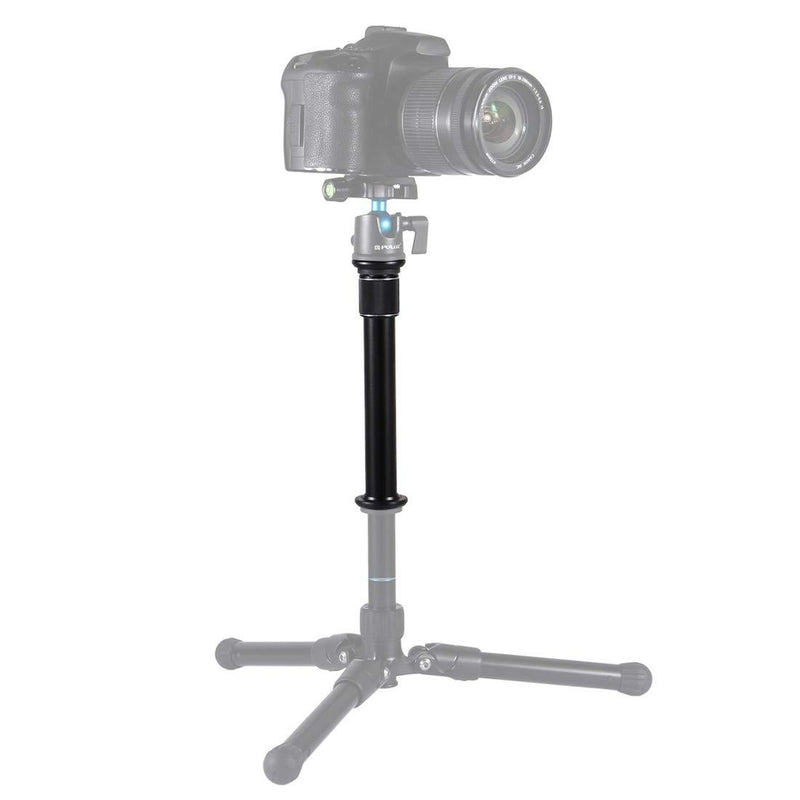 PULUZ Metal Handheld Adjustable 3/8" Size Tripod Mount Monopod Extension Rod for DSLR & SLR Cameras