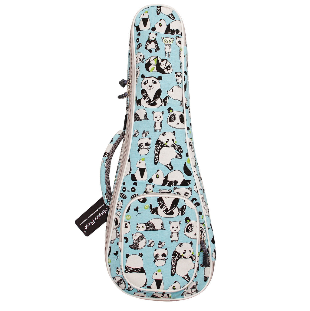 MUSIC FIRST cotton"PANDA" ukulele case ukulele bag ukulele cover, New Arrial, Original Design, Best Christmas Gift. (21 inch Soprano, PANDA) 21 inch Soprano