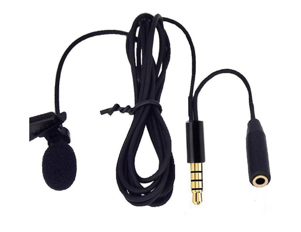 [AUSTRALIA] - SolidPin Professional Grade Lavalier Lapel Microphone ­ Omnidirectional Mic with Easy Clip On System, Perfect for Recording Youtube/Interview/Video Conference/Podcast/Voice Dictation 