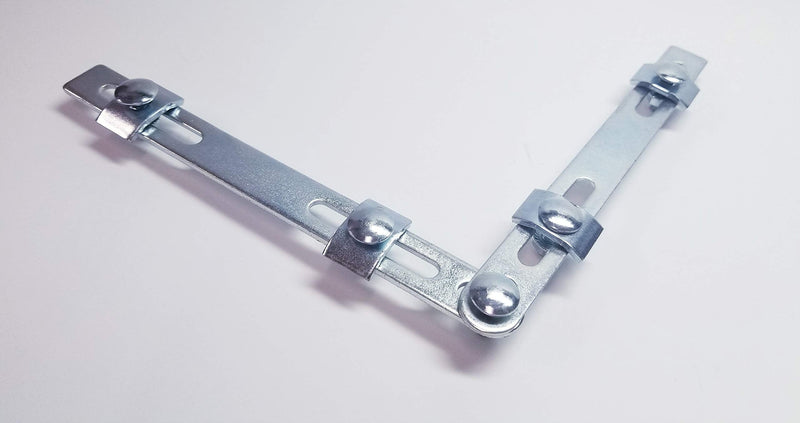 [AUSTRALIA] - Quest Manufacturing Cable Tray Adjustable Connector, Zinc (CT0005-03) 