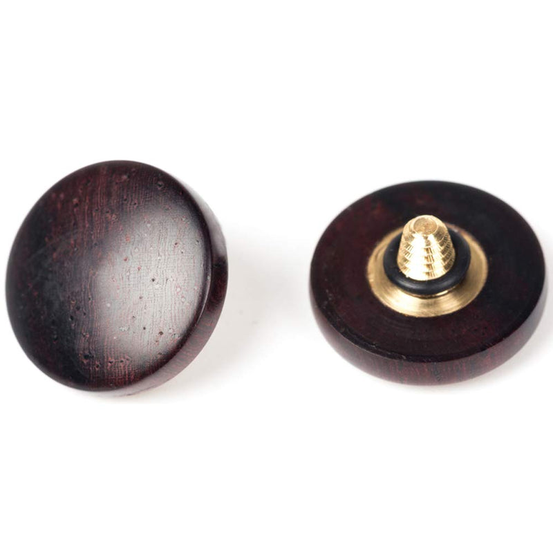 VKO Wood Soft Shutter Release Button Compatible with Fujifilm X-T30 X-T3 X100F X-T20 X-E3 X-PRO2 X30 X100T X100S Pen-F M6 M7 M8 M10 Camera 12mm Convex Surface Purple Black 1 PCS (Wood Grain Random) Purple Wood 12mm Convex