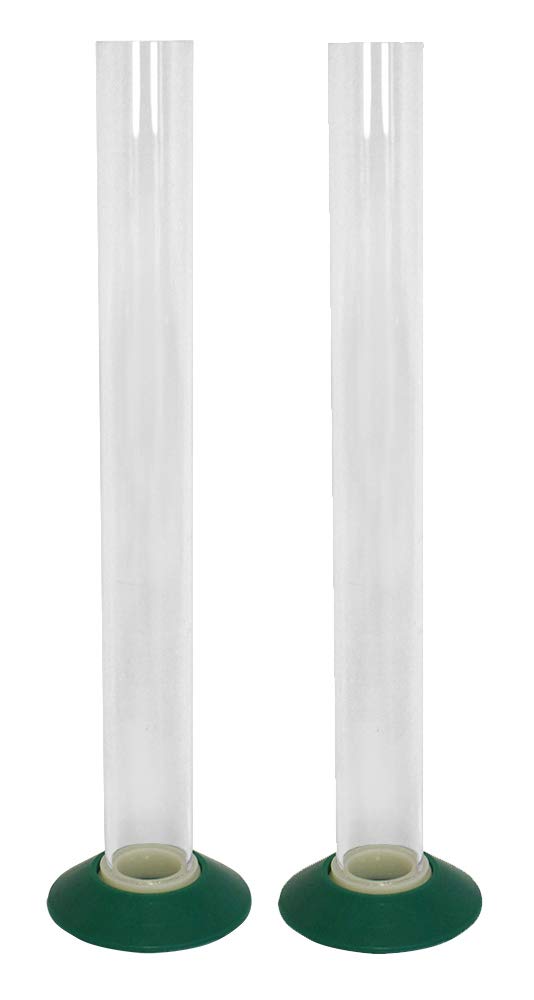 Hydrometer test jar 12" plastic (Pack of 2)