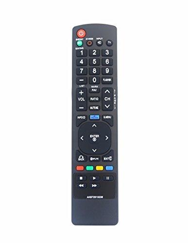 Gvirtue Remote Control Compatible Replacement for LG AKB72915239 Remote - 22LV2500, 26LV2500, 32LK330, 32LK450, 32LK450, 32LV2500, 32LV3400, 32LV3500, 37LK450, 37LV3500, 42LK450, 42LK451