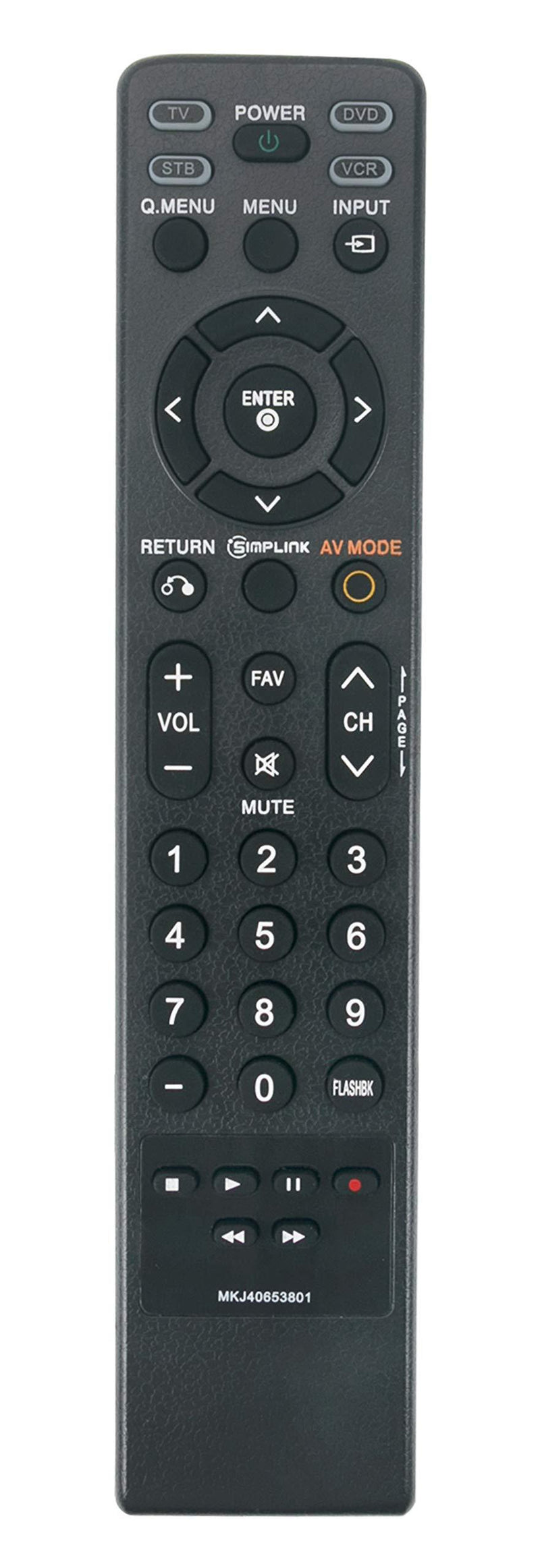 New MKJ40653801 Replaced Remote fit for LG TV 37LG50 37LG30 47LG50 42LGX 52LG50 32LG60 32LG70 37LG60 42LG70 42LG60 47LG70 47LG60 52LG70 52LG60 47LG90 42PG25 42LG50 50PG25 50PG60 60PG60 50PG70 60PG70