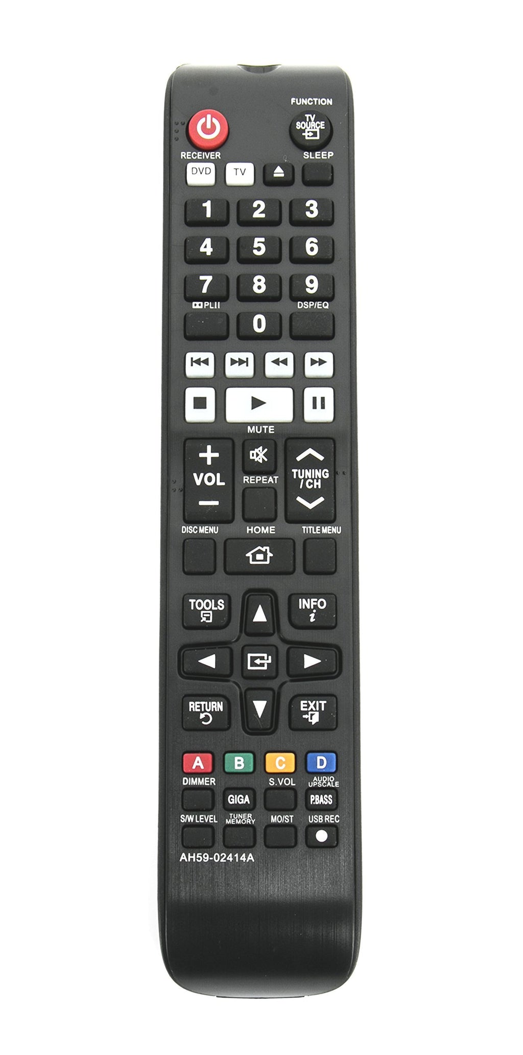 New AH59-02414A Replaced Remote fit for Samsung HT-E550/ZA HT-E550 HT-E550ZA HT-E450 HT-E453 HT-E455 Digital Home Entertainment System
