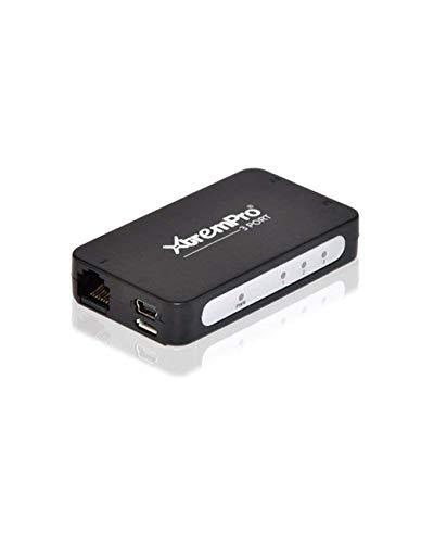XtremPro 3-Port USB Powered 10/100Mbps Ethernet RJ45 Network Switch Hub - Black (61024) 3 Ports
