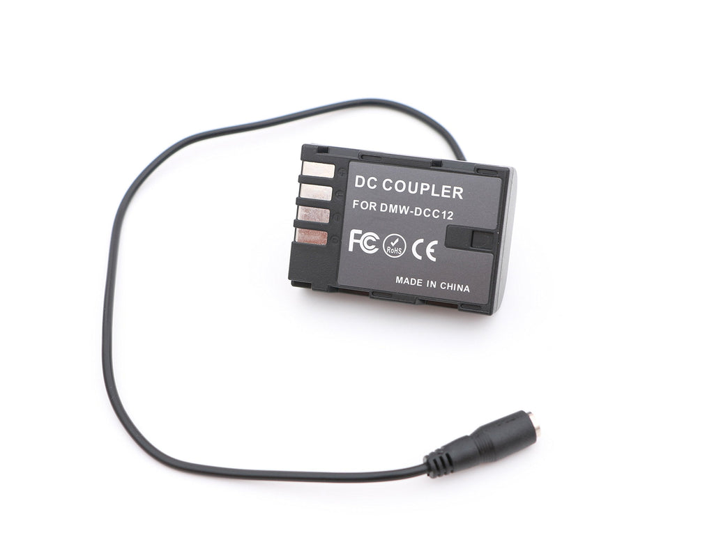 DCC12 Dummy Battery Pack Coupler Full Decoding Chip for DMC-GH3 GH4 GH5