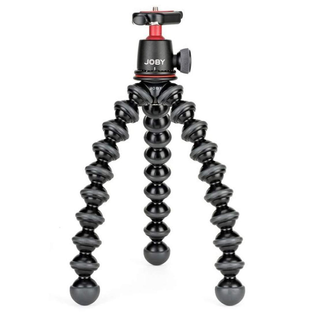 Joby JB01507 GorillaPod 3K Kit. Compact Tripod 3K Stand and Ballhead 3K for Compact Mirrorless Cameras or Devices up to 3K (6.6lbs). Black/Charcoal.