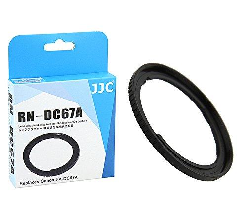 JJC RN-DC67A 67mm Filter Adapter for Canon PowerShot SX540 SX530 HS, SX520 HS, SX70 HS, SX60 HS, SX50 HS, SX40 HS, SX30 is, SX20 is, replacemnt of Canon FA-DC67A Adapter RN-DC67A Adapter