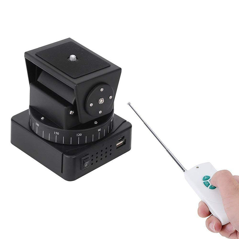 Mcoplus YT-260 Video Motorized Pan Head,Remote Control Motorized Pan Tilt Head for Phones, WiFi Camera, Action Cameras,Mirrorless Cameras (Limited Weight Under 260g)