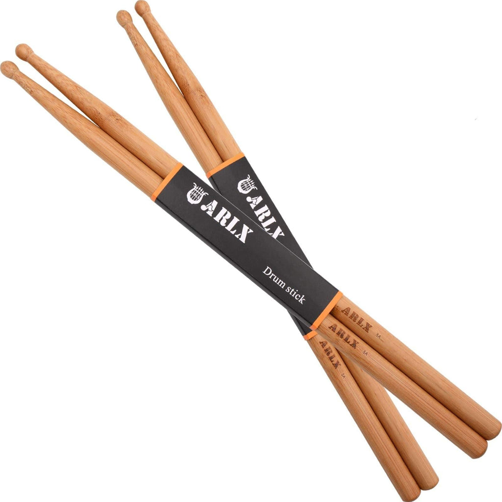 5A Drum sticks Bamboo Drumsticks (two pairs)