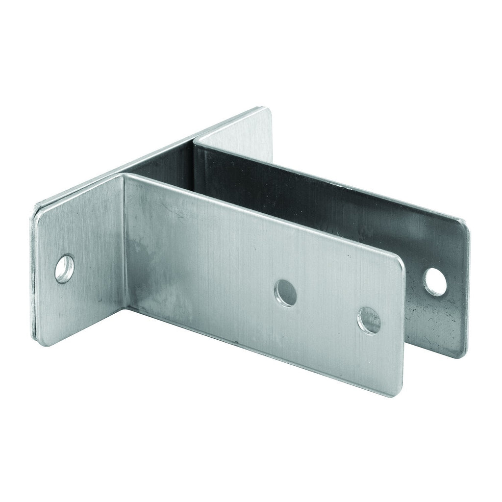 Sentry Supply 650-1887 Two Ear extra long Wall Bracket, for Panel size 1 inch, Stamped Stainless Steel, (single pack)