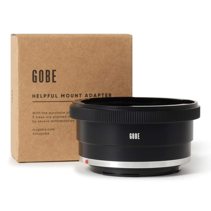 Gobe Lens Mount Adapter: Compatible with Pentacon Six (P6) Lens and Canon EOS (EF/EF-S) Camera Body P6-EF