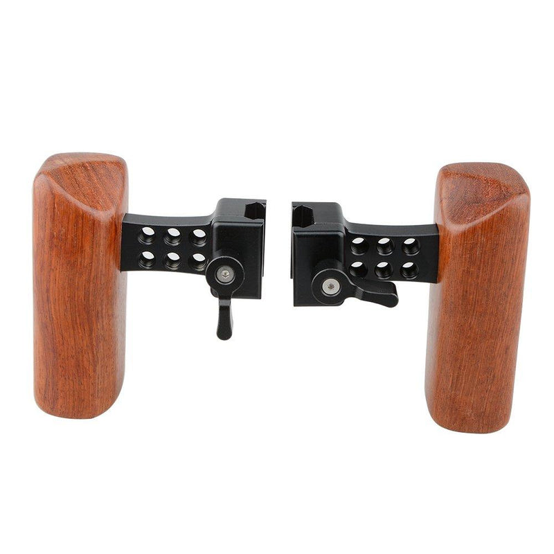 CAMVATE DSLR Wood Wooden NATO Handle Grip (A Pair) A Pair