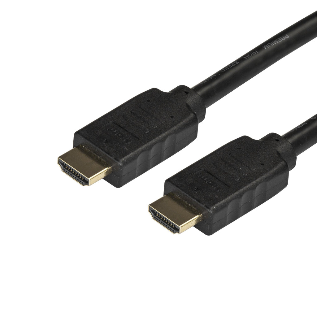 StarTech.com Premium Certified High Speed HDMI 2.0 Cable with Ethernet - 15ft 5m - 3D Ultra HD 4K 60Hz - 15 feet Long HDMI Male to Male Cord (HDMM5MP)