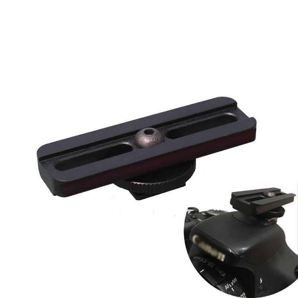 Higoo Universal Camera Flash Hot Shoe 20mm Rail Adapter for Optics Scope Sight