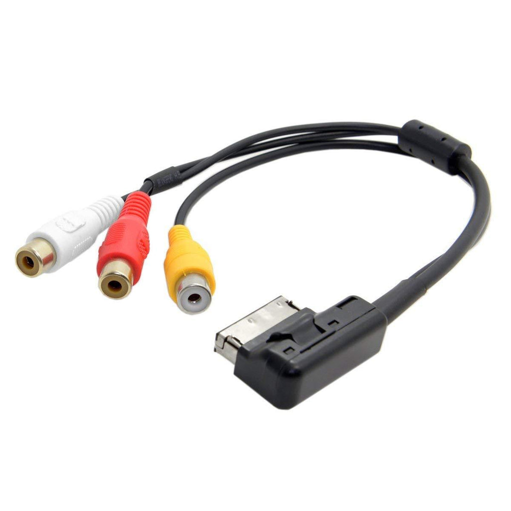 CY 3 RCA to AMI MMI Audio Video Cable Female DVD Video Audio Cable for Car