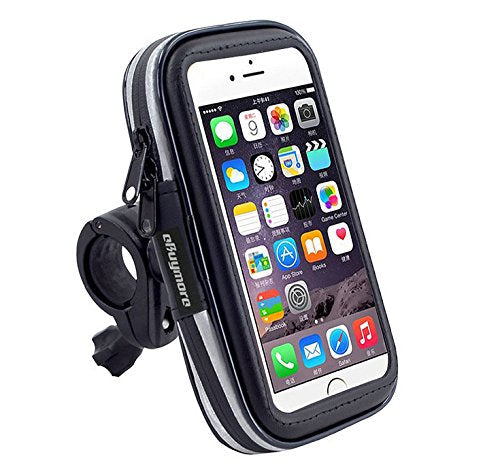 Touch Screen Bike Mount Waterproof Phone GPS Case Bike Bicycle Handlebar Holder Bag for iPhone 13 Pro Max 8 Plus iPhone X XR Samsung Galaxy A32 A41 S20 FE OnePlus 9 9R 9 Pro Nord Google Pixel 6