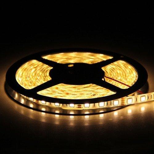 [AUSTRALIA] - Flexible LED Strip Lights,300 Units SMD 5050 LEDs,LED Strips,Waterproof,12 Volt LED Light Strips, Pack of 16.4ft/5m,for Holiday/Home/Party/Indoor/Outdoor Decoration(Warm White) Warm White 