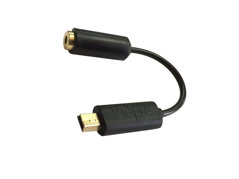 Microphone Adapter for GoPro Hero3 and Hero4 Only 3.5mm to USB Mini