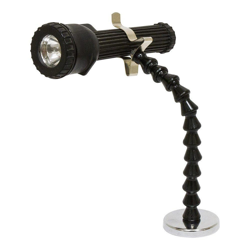 MAG-Mate MX20FLNP01 Flexible Flashlight Holder with Magnetic Base, 8.5" Height, 2.03" Width, 2.03" Length, Black