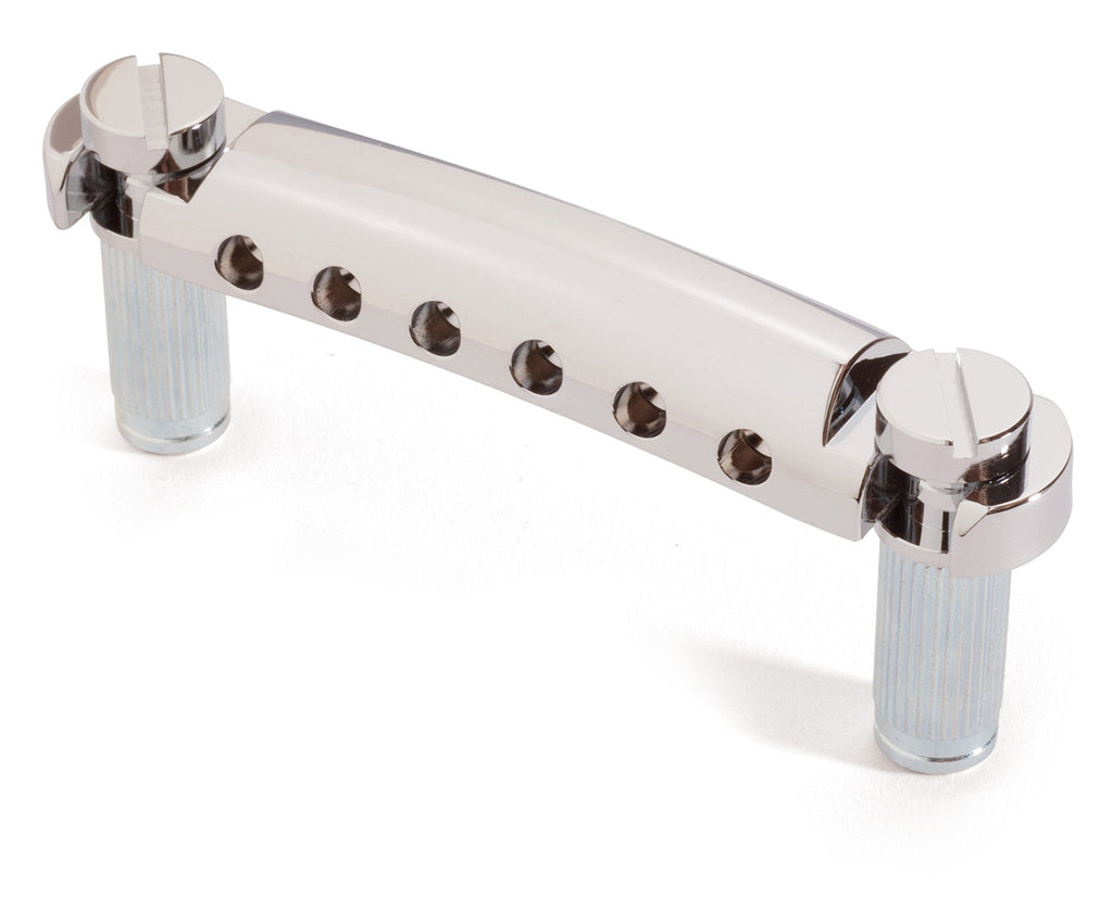 Gotoh 'Stop' Tailpiece, with Metric M8 x 1.25 Mounting Studs, Nickel