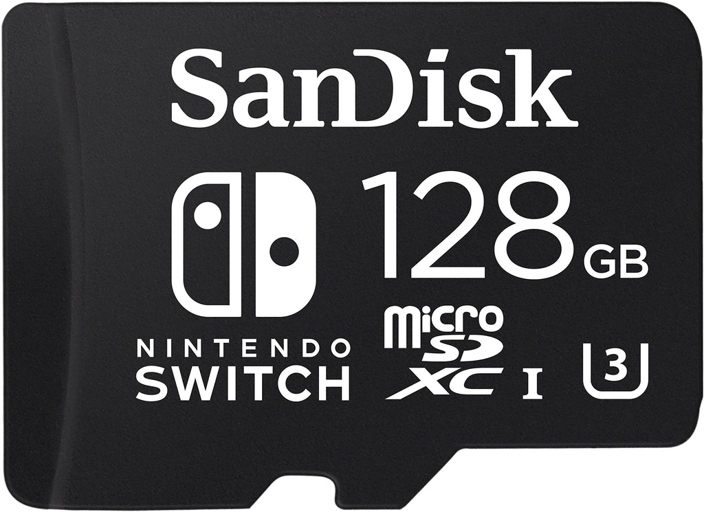 SanDisk 128GB microSDXC UHS-I card for Nintendo Switch - SDSQXAO-128G-GN6ZA