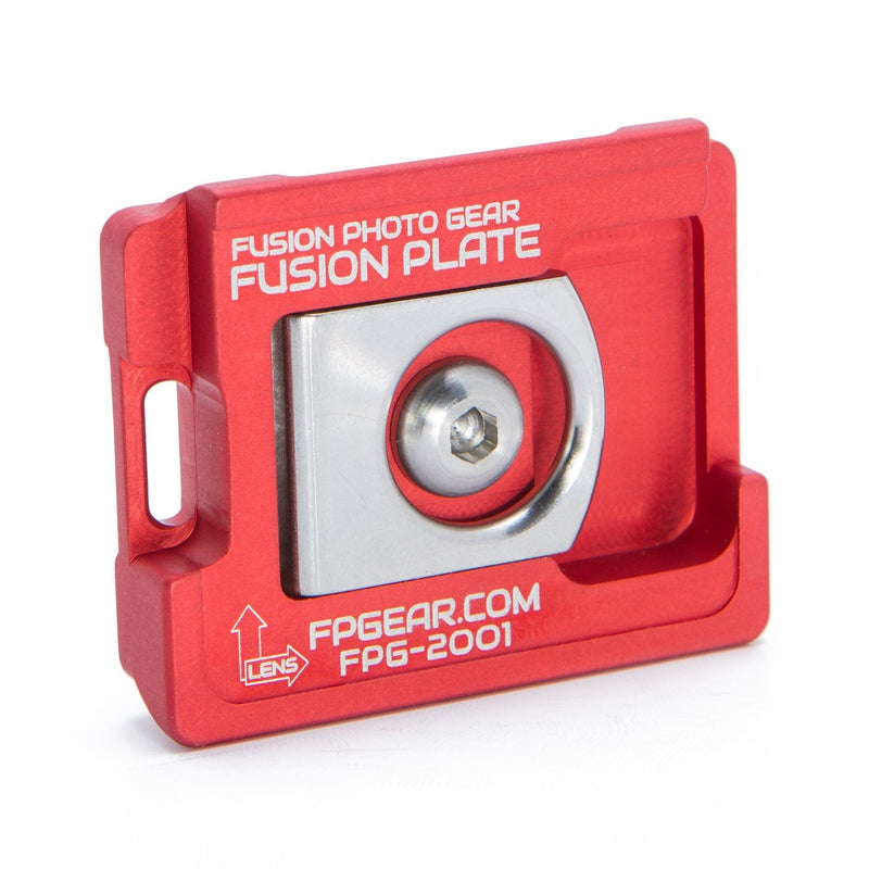 Fusion Plate Quick Release Plate Compatible with Manfrotto RC2 / 200PL and BlackRapid Strap