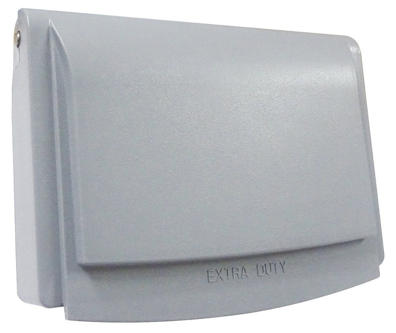 Sigma Engineered Solutions, Gray Sigma Electric 14441 1-Gang Horizontal Slimline In-Use Cover