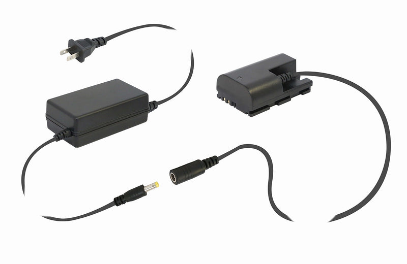 Power2000 AC-BLF19E AC Adapter & DC Coupler for Panasonic GH3 GH4 and GH5 (DMW-AC8 DMW-DCC12)