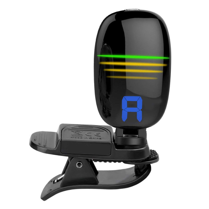 ChromaCast Mutifunctional Chromatic Clip-On Go Tuner for Guitar, Bass, Violin, Ukulele & More