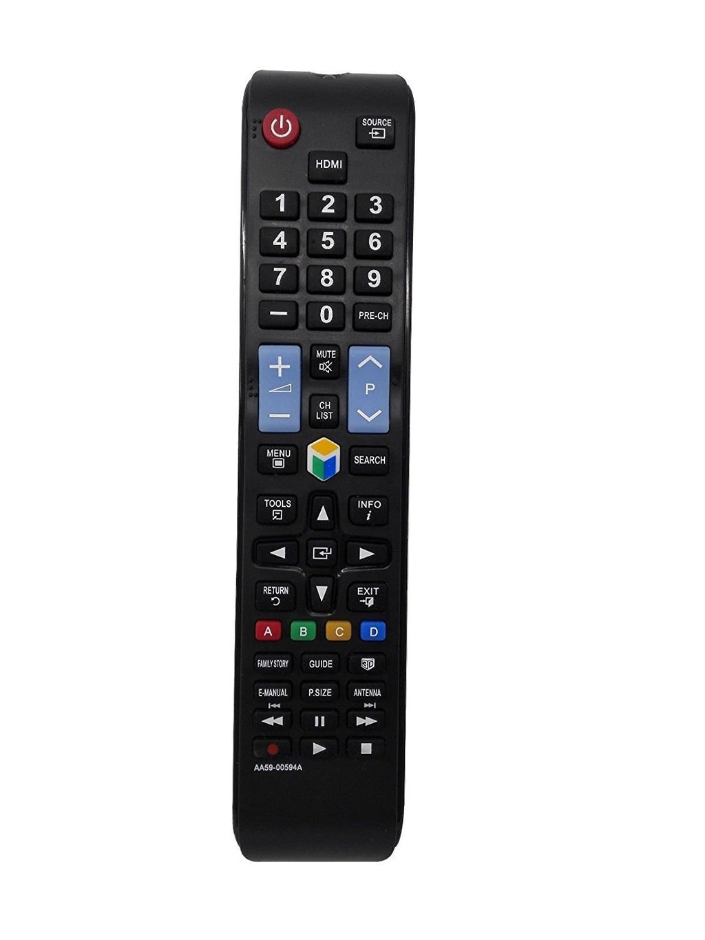 Smartby Remote Control for Samsung AA59-00594A Smart 3D TV Such as UN46D7000 UN55F7100 UN40D6000S UN49KU6500 UN55D8000 UN55F7450AFXZA PN60F5500 UN55F7450A UA55F6400AJXXZ UA55F8000AJ UN65F7100