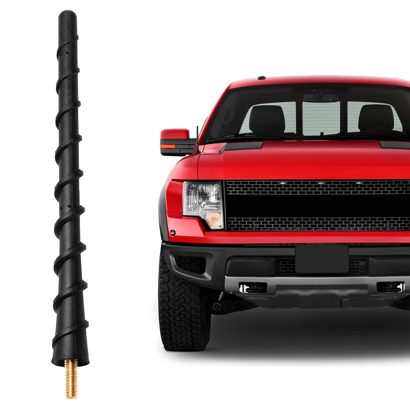 VOFONO Flexible Rubber Replacement Compatible with Dodge Ram 1500 (2009-2021) Antenna | 7 Inch Car Wash Proof Internal Highly Conductive Copper Core Antenna, Designed for Optimized FM/AM Reception