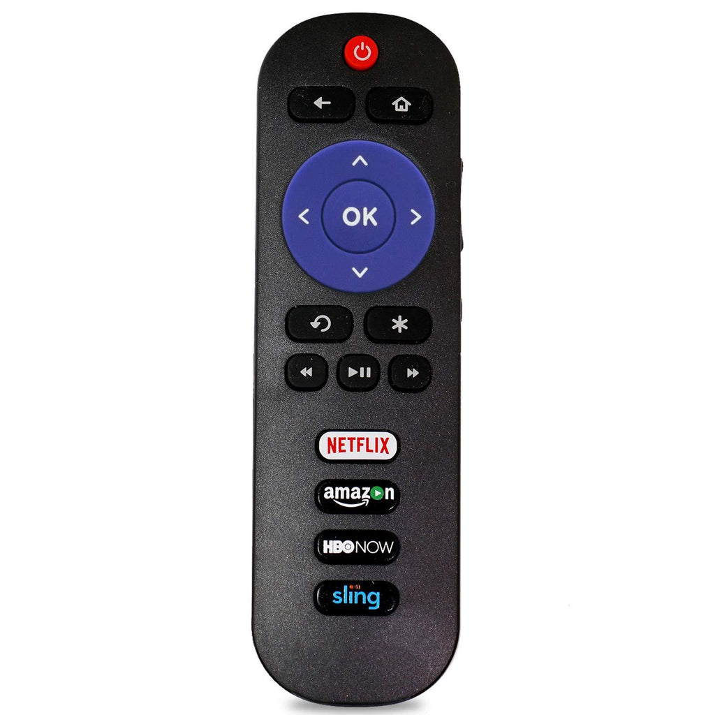 Remote Control RC280 with Netflix HBO Sling Key Applicable for TCL Roku TV 55S405 40S3800 50UP120 65S401 32S301 32S850 32S3700 32S3750 43FP110 43UP120 48FS3700 48FS3750 50FS3850 28S3750 32FS3700