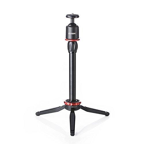 Tripod for Camera Vlogging, Sevenoak Mini Travel Grip with 360° Panning Ball & Extendable Grip & Wireless Remote Control for Canon Nikon DSLR GoPro Action Smartphone YouTube Podcast Video Livestream