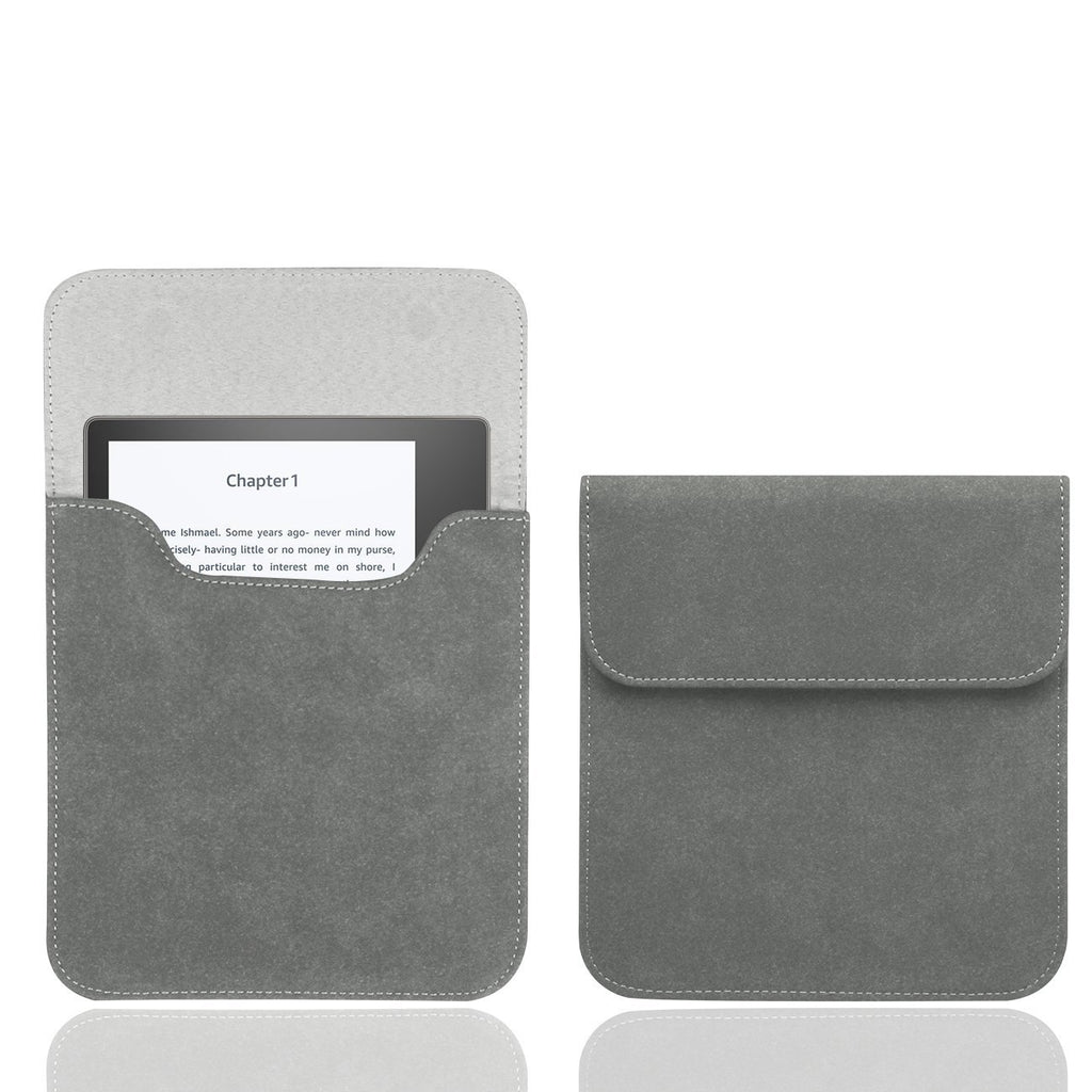 WALNEW 7'' Sleeve for Kindle Oasis - Protective Insert Sleeve Case Cover Bag Fits Kindle Oasis 10th Generation 2019 / 9th Generation 2017, Gray