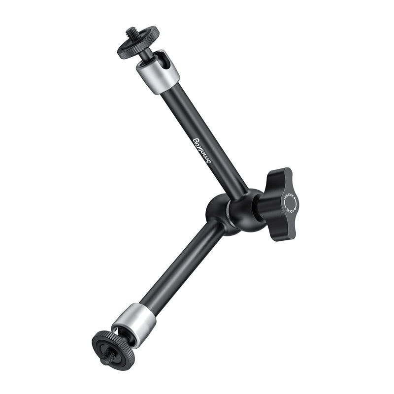 SMALLRIG 9.5 inch Adjustable Articulating Magic Arm with Both 1/4" Thread Screw for LCD Monitor/LED Lights - 2066
