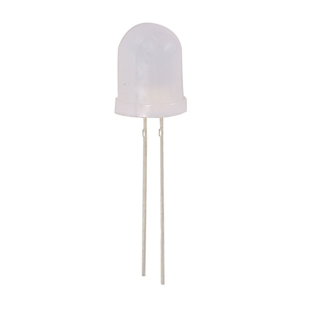 Diffused White 10mm LED (20 pack)