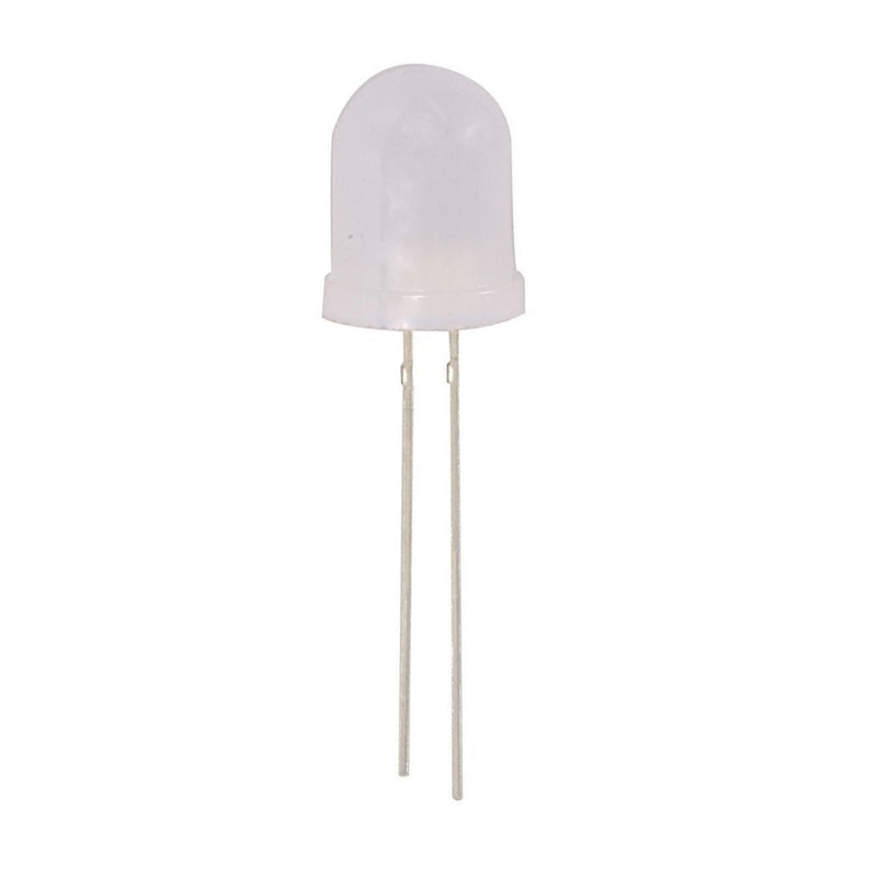 Diffused White 10mm LED (20 pack)