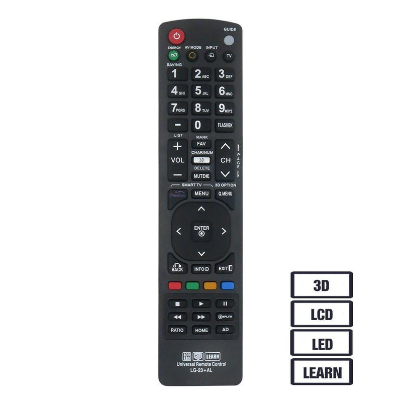 LuckyStar Universal Replacement Remote Control LG-23+AL for Almost All LG Brand LCD LED HD TV, Smart TV AKB72914207 AKB72914003 AKB72914240 AKB72915239 AGF76692608 AKB72915206 AKB72915238