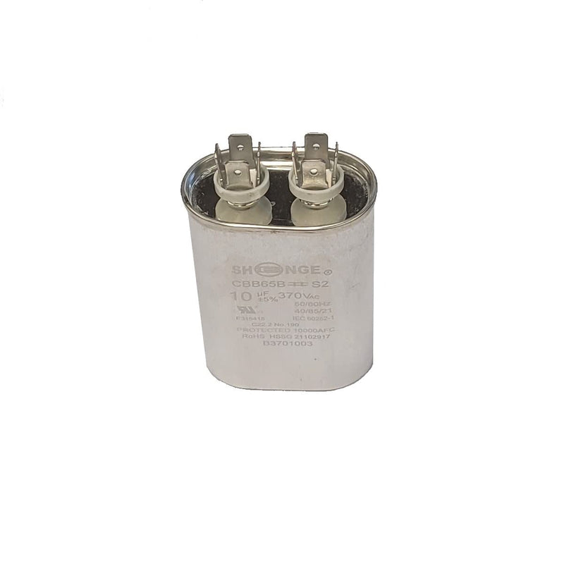 QH QX6510-SHENGE Capacitor Motor Run Oval 10 uF MFD 370V