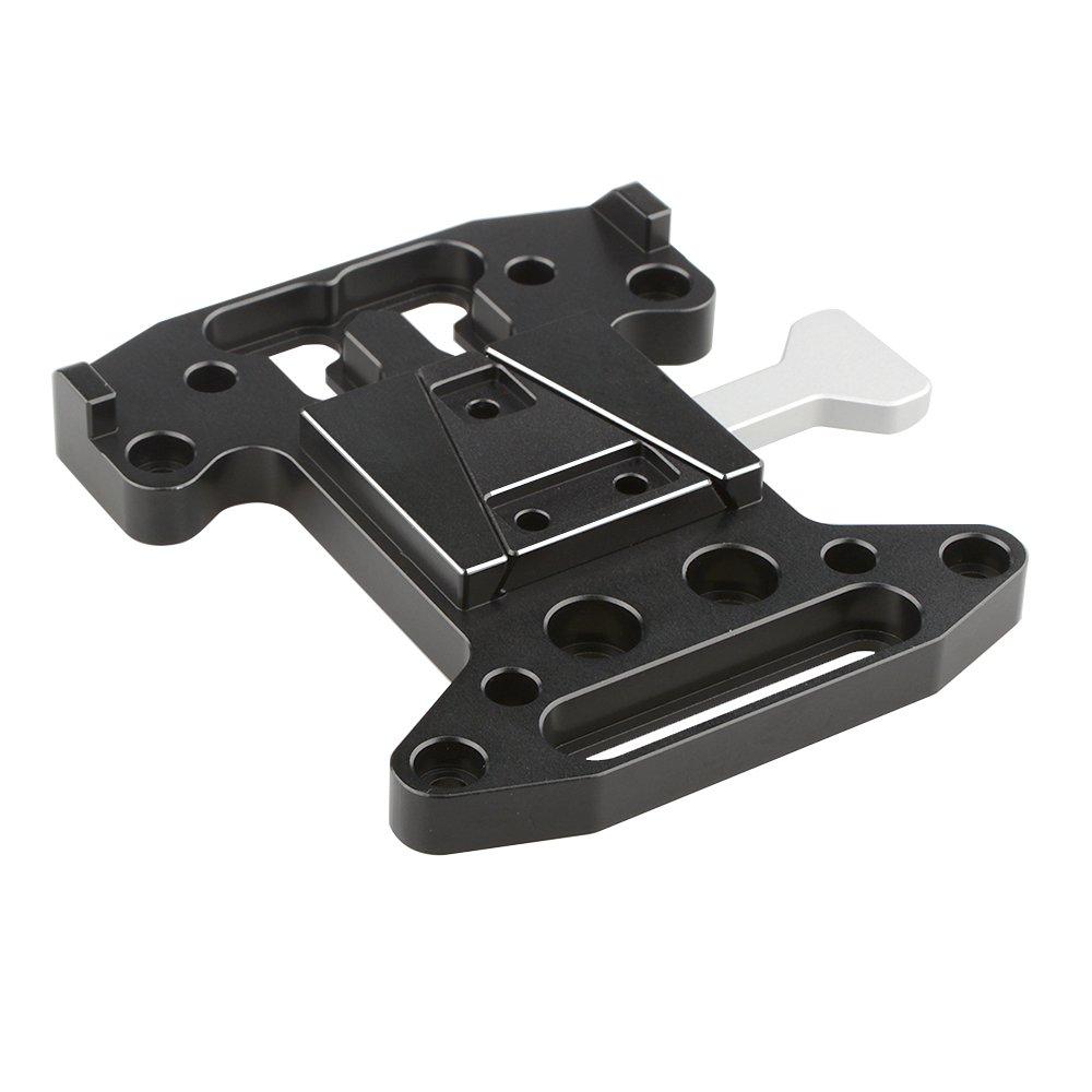 CAMVATE V-Lock Mount Quick Release Plate for Blackmagic URSA Mini,DJI Ronin M/MX