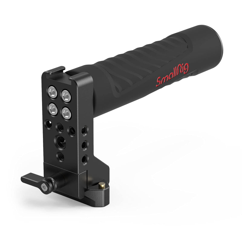 SmallRig Top NATO Handle with NATO Rail Quick Release Handgrip for DLSR Camera Cage (Rubber) - 2084