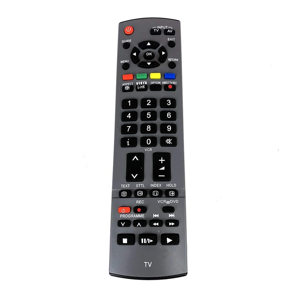 Replacement Remote Control for EUR7737Z10 EUR7737Z20 EUR7737Z30 EUR7737Z40 EUR7651120 Panasonic Plasma Viera LCD HDTV