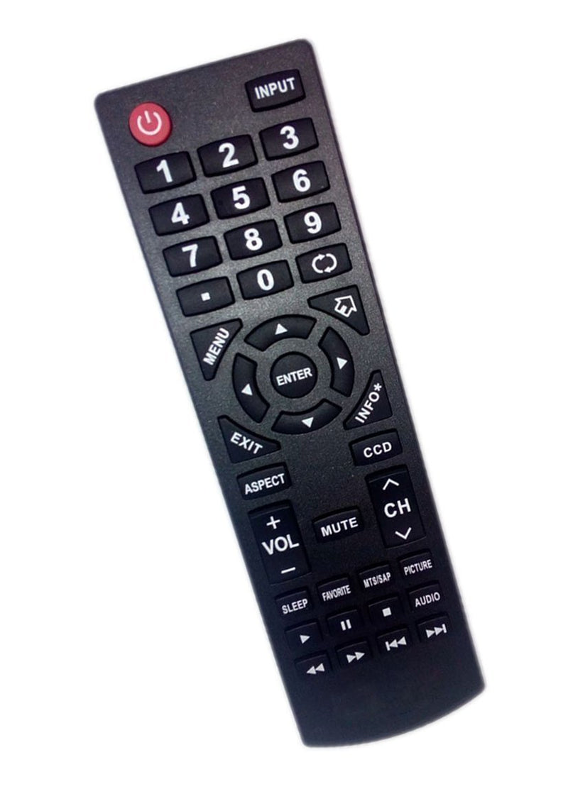 Ubay Replaced Remote Control for Insignia NS24D510NA15 NS-32D312NA15 NS-32D311NA15 NS32D200NA14 NS-32D512NA15 NS39E400NA14 NS-39D310NA15 NS-50L440NA14 NS46D400NA14 NS-48D510NA15 LED LCD HDTV TV