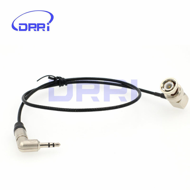 DRRI 3.5mm TRS Jack Tentacle Sync to BNC Timecode Cable for ARRI Amira (BNC-W3.5 Jack) BNC-W3.5 jack
