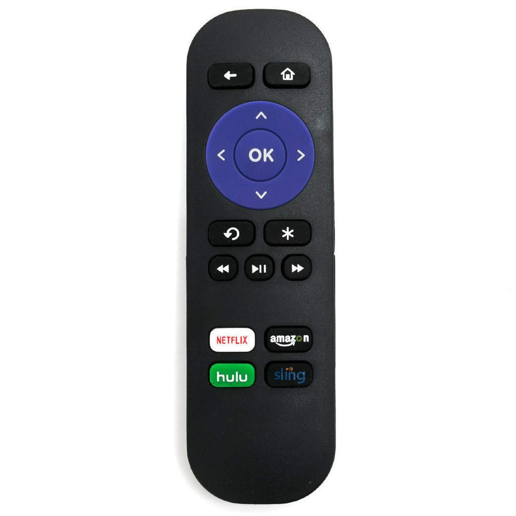 New Replaced Standard IR Remote Control fit for Roku 1 Roku 2 Roku 3 Roku 4 Streaming Player HD LT XS XD Does Not Support Roku TV Roku Stick or Roku Game NO Pairing Button NO Headphone Jack