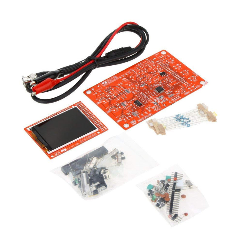 Nooelec Oscilloscope DIY Kit w/ Clip Probe, Replacement for DSO138. Low Cost Digital Storage Oscilloscope with 2.4" TFT LCD