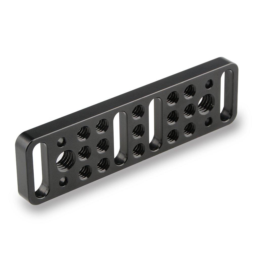 CAMVATE Multi-Function Mounting Plate Cheese Plate with 1/4"-20 and 3/8"-16 Connections